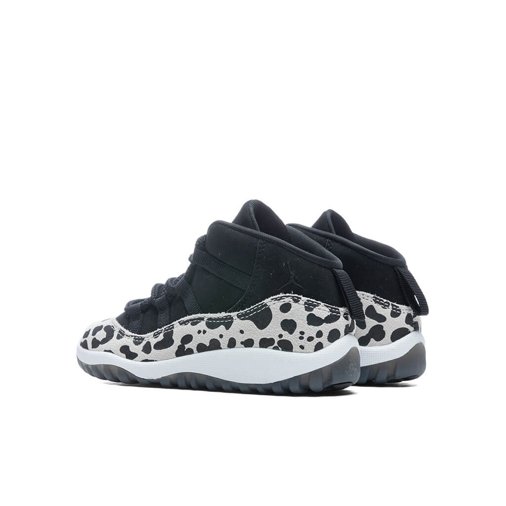 Air Jordan 11 Retro (PS) - Black/Gym Red/Sail – Feature