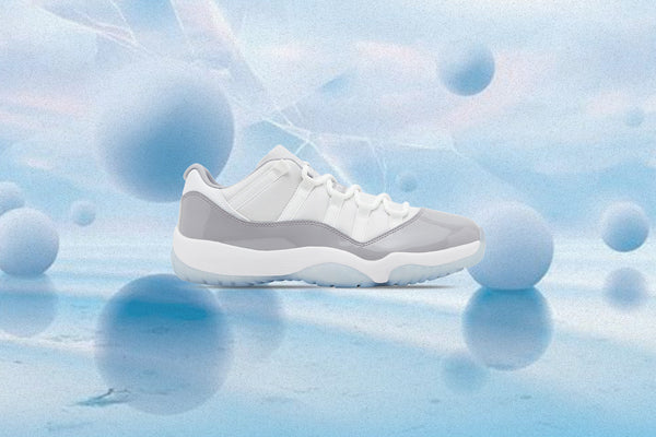 Jordan Brand Air Jordan 11 Retro Low 'Cement Grey' WHITE/UNIVERSITY BLUE- CEMENT