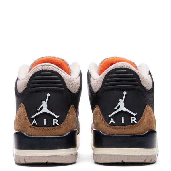 Sneakers Release – Jordan 3 Retro “Desert Cement”  Black/Rush Orange/Fossil Stone Men’s & Grade School Kids’  Shoe Launching 7/30