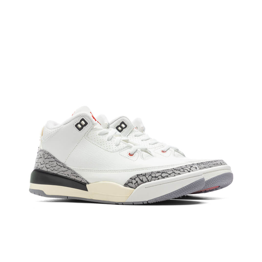 Jordan Air 3 Retro Children White