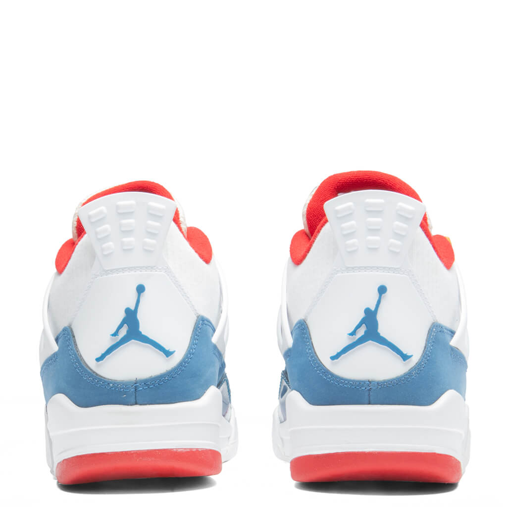 Nike Air Jordan 4 Retro store Messy Room French Blue White Gym Red DR6952-400 GS 5Y