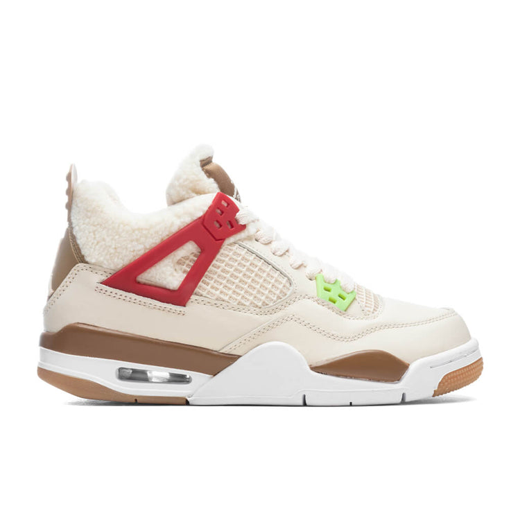 Air Jordan 4 Retro Gs Pearl Whitedark Driftwood Feature 