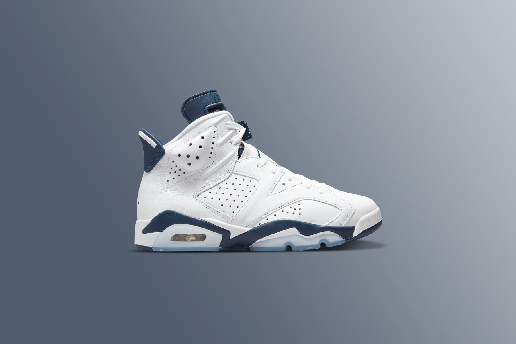 Air Jordan 6 Retro - White/Midnight Navy â Feature