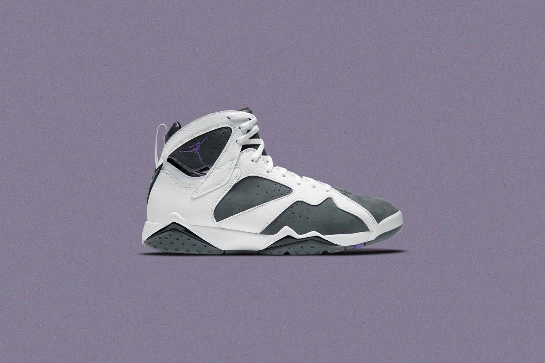 Air Jordan 7 “Flint” HighTop Sneaker- Style #- CU9307-100-3.5 good years (2021)