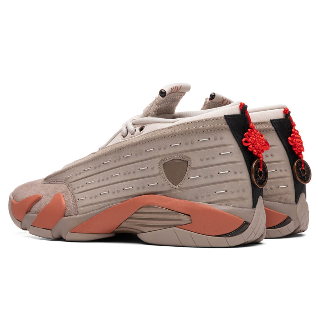 clot x air jordan 14 sepia stone