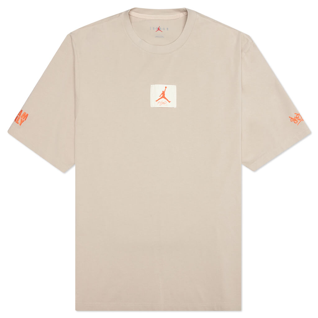 Air Jordan x Shelflife T-Shirt - Rattan/Total Orange – Feature