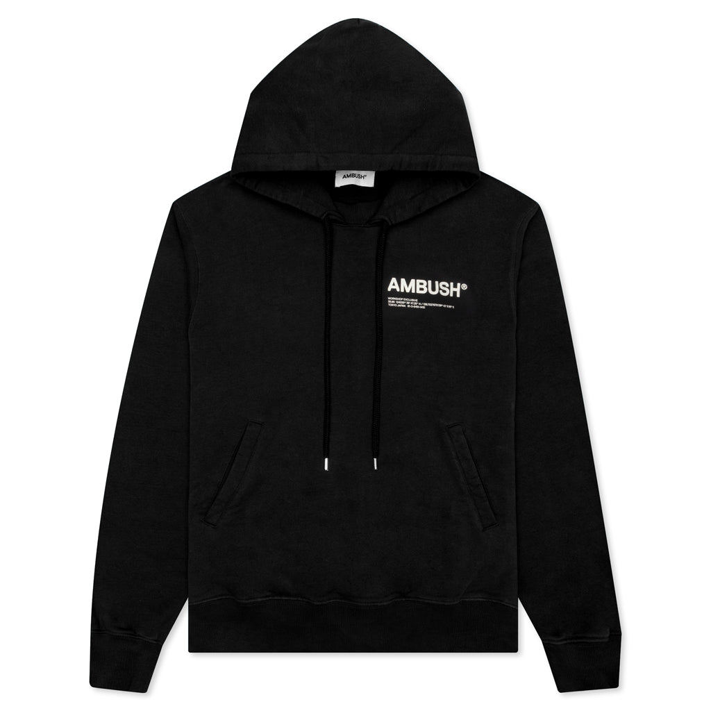 Fleece Workshop Hoodie - Black/Tofu – Feature