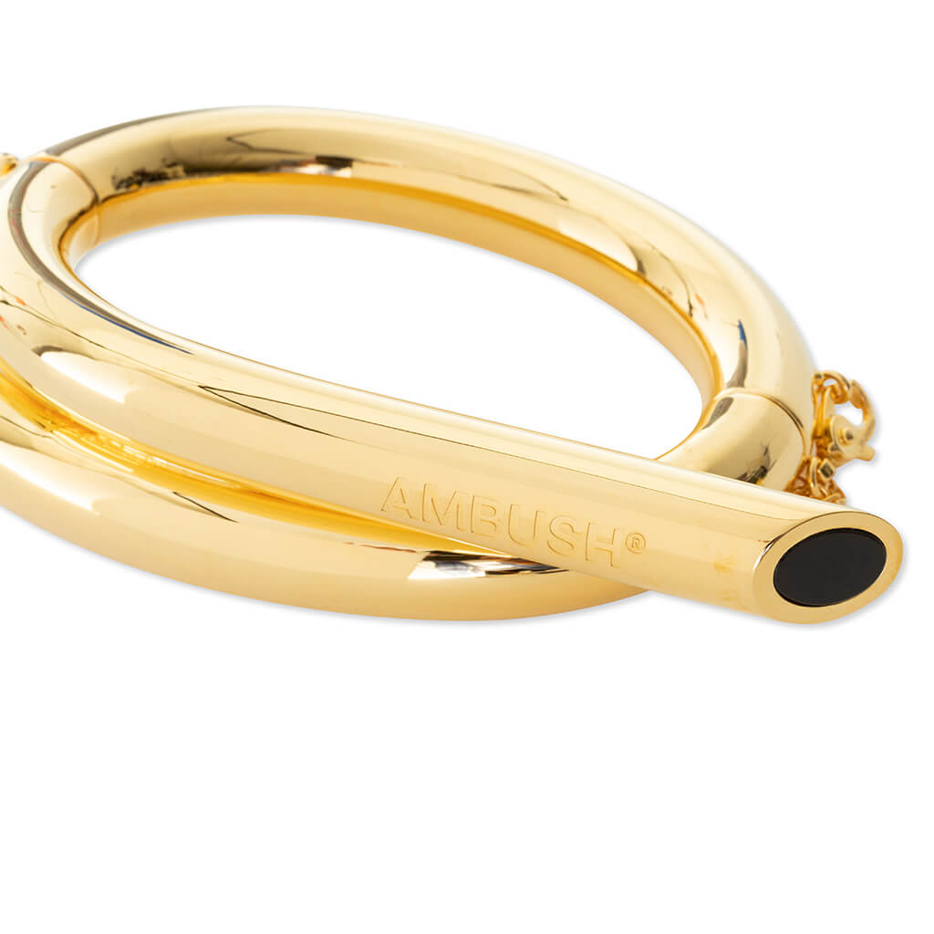 Pipe Bracelet Stone - Gold/Black – Feature
