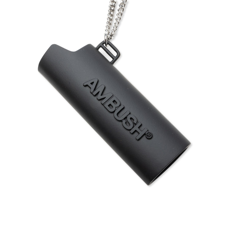 ambush cigarette case necklace thin adjustable necklace and a polished exterior Logo Lighter Case Necklace L