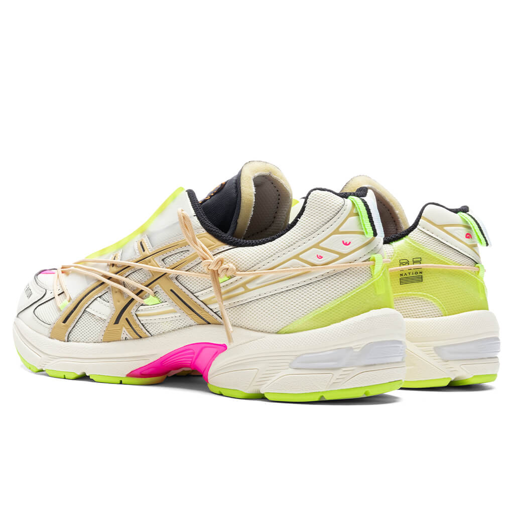 Asics x P.E. Nation GEL-1130 - Cream/Paper Bag – Feature