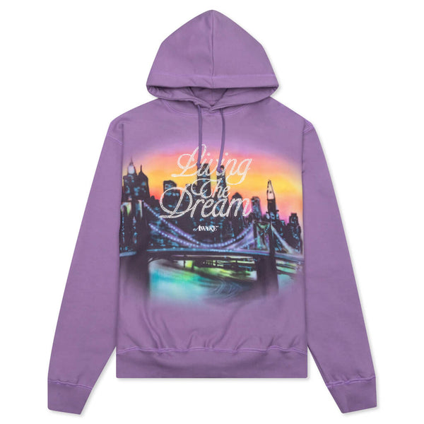 Awake Living The Dream Hoodie - Purple – Feature