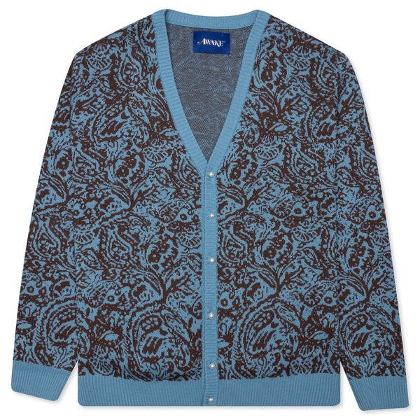 Awake Paisley Cardigan - Carolina