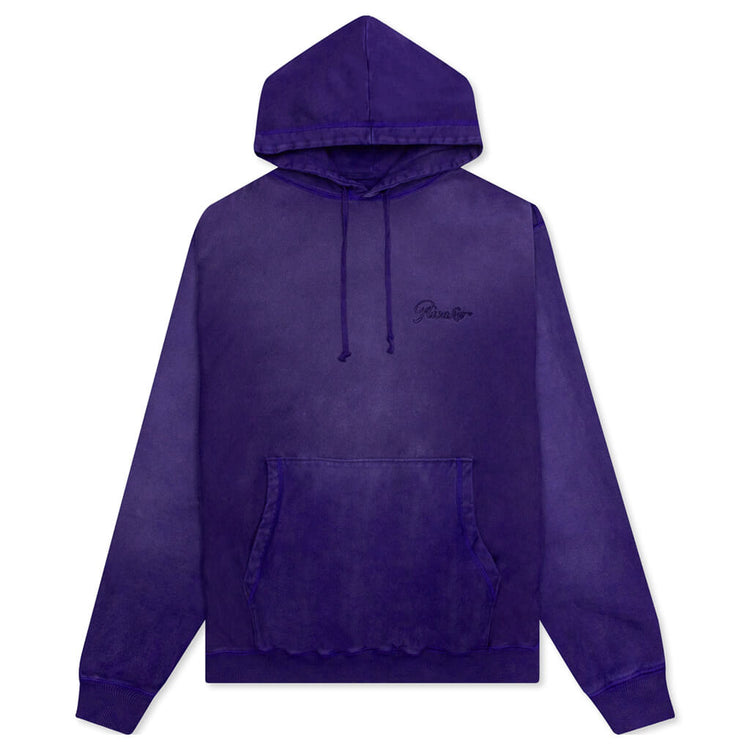 Awake Sunbleached Logo Hoodie - Purple – Feature