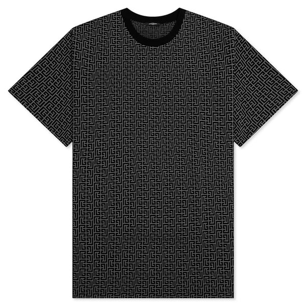 Mini Monogram T Shirt Gris Fonce Noir Feature