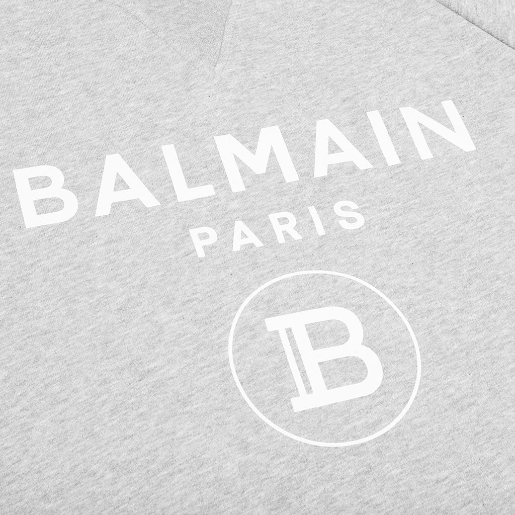 Printed Sweatshirt - Mottled Grey – Feature