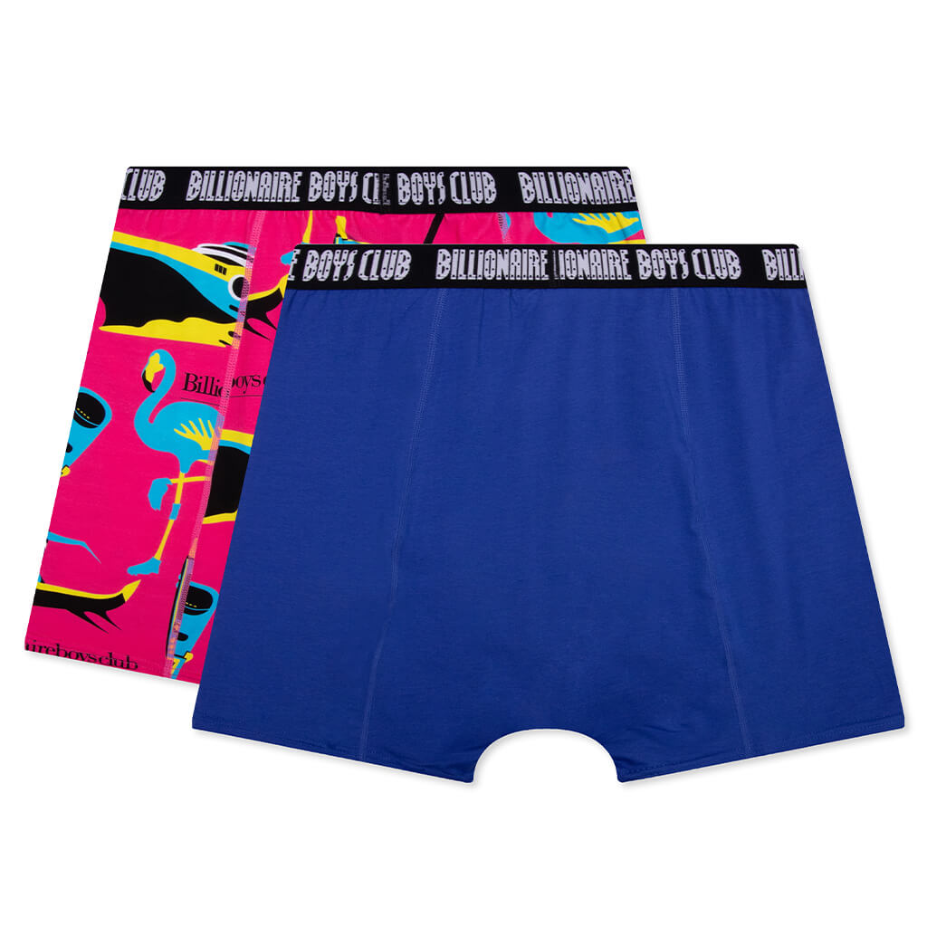 BB Flying Briefs - Mazarine Blue/Hot Pink – Feature