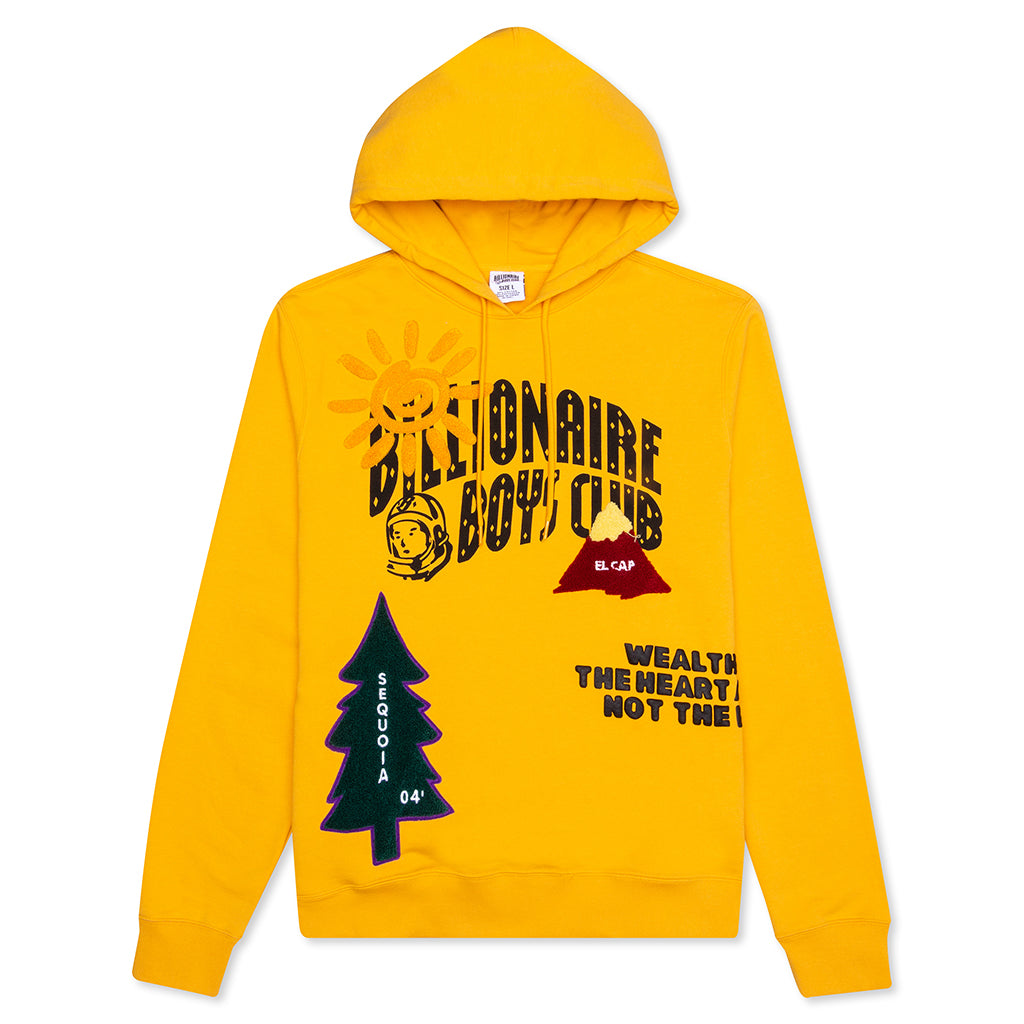 Billionaire Boys Club Bb Astrology Fleece Sweatshirt outlets In Radiant Yellow Size XL