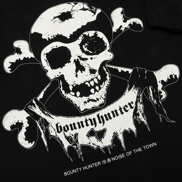 Bounty Hunter - D-Beat One Skull Tee - Black