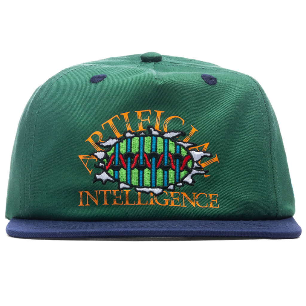 Artificial Intelligence Strapback - Forest Green – Feature