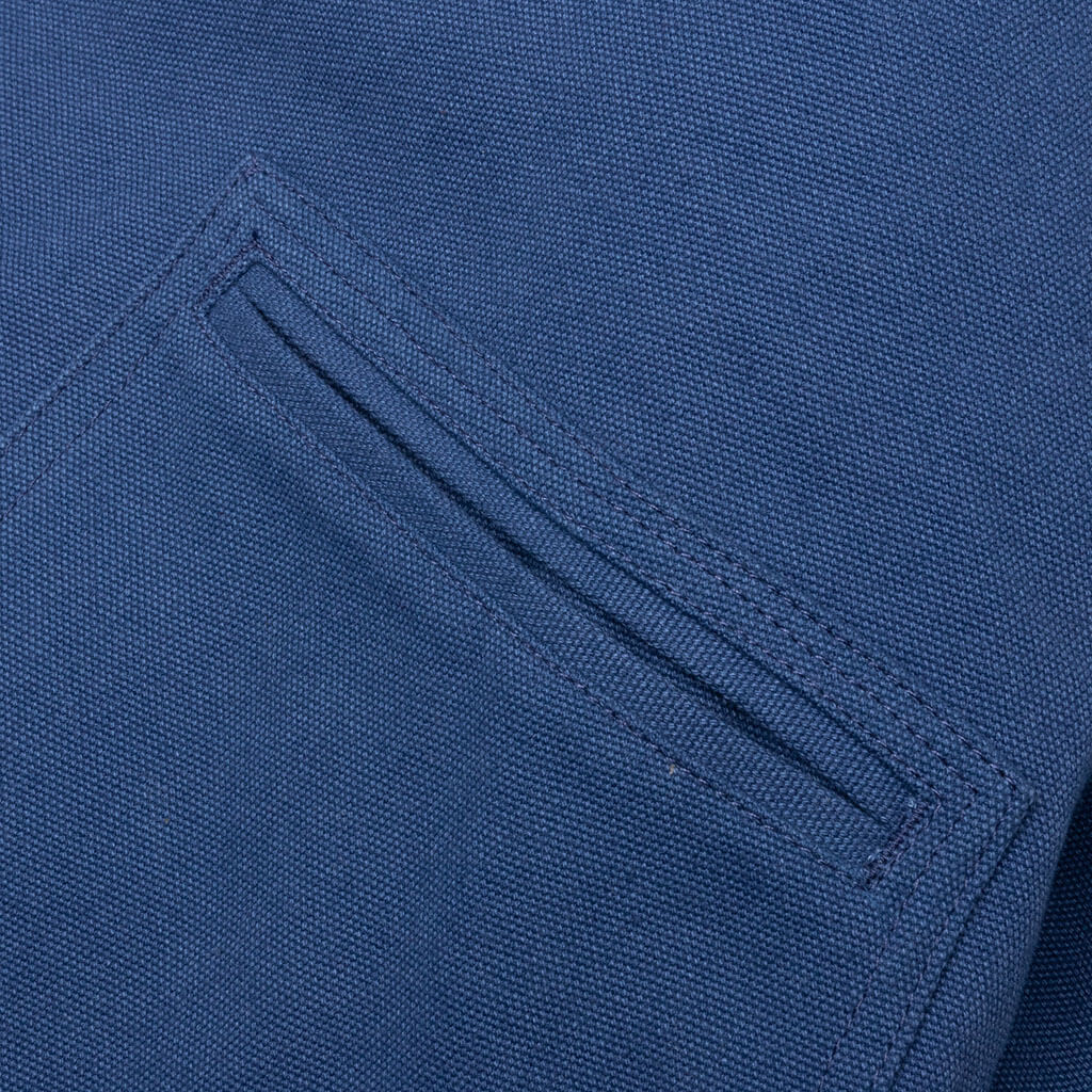 Foraging Coat - Washed Navy – Feature
