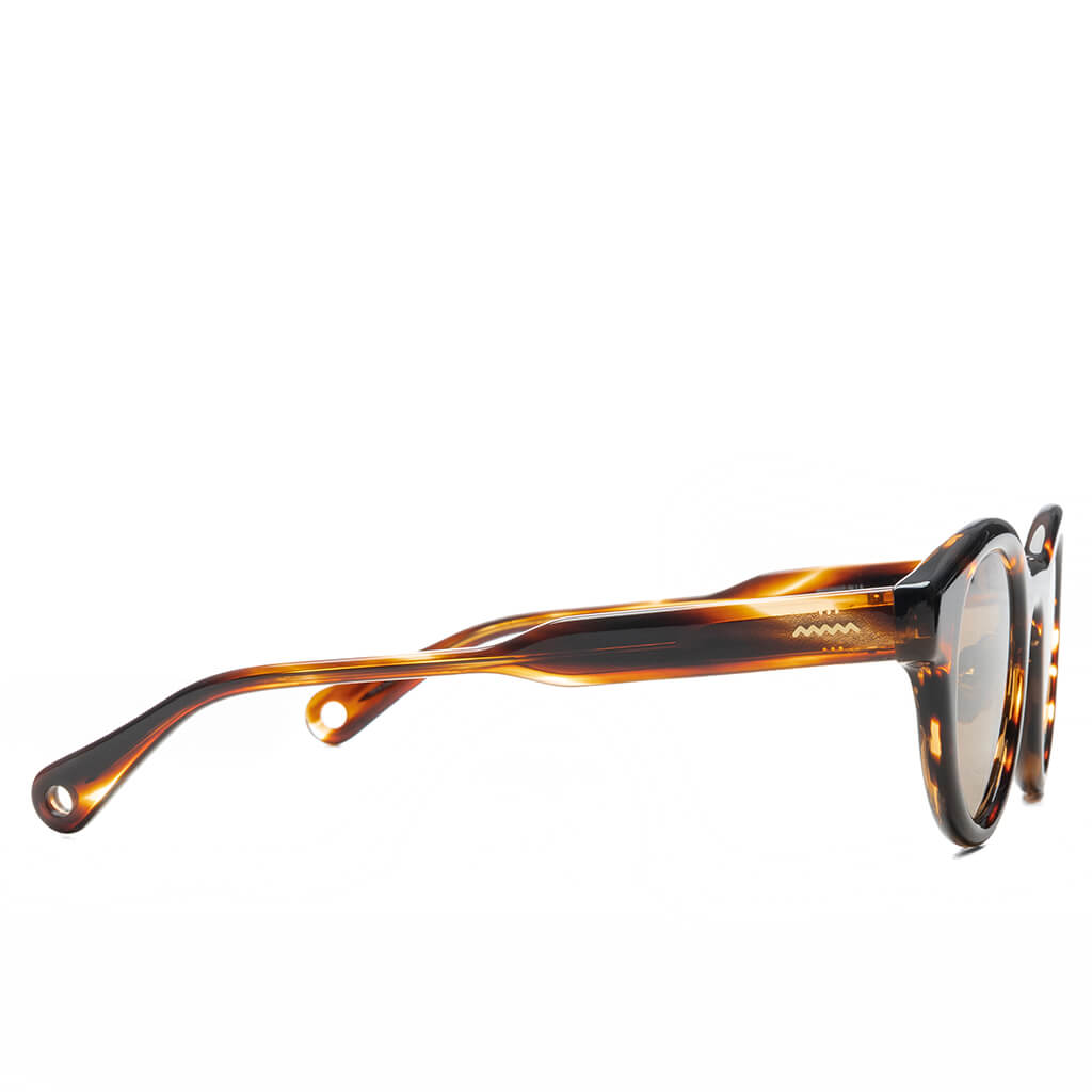 Sugi Sunglasses - Havana/Brown – Feature
