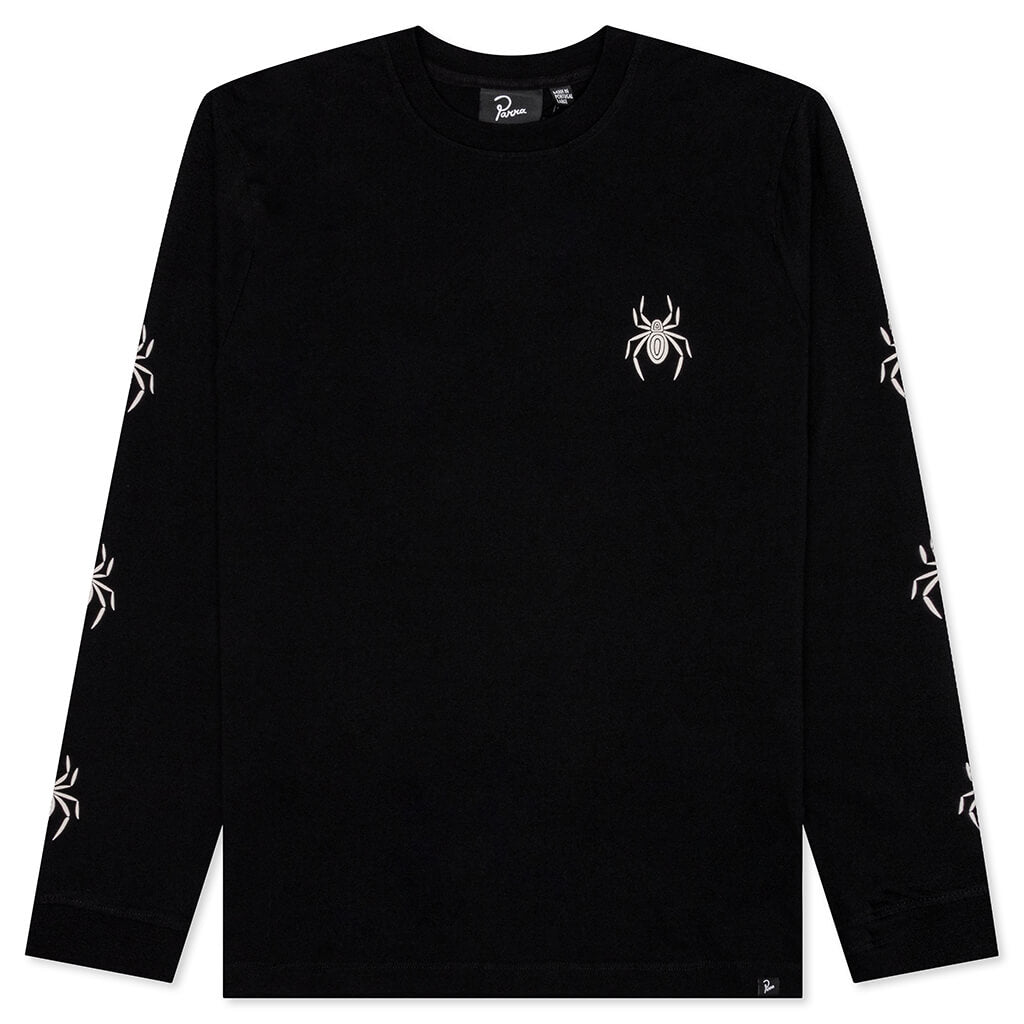 Spidered Long Sleeve T-Shirt - Black – Feature
