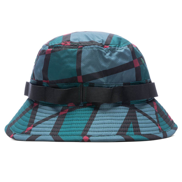 By Parra - Squared Waves Pattern Safari Hat - Multi