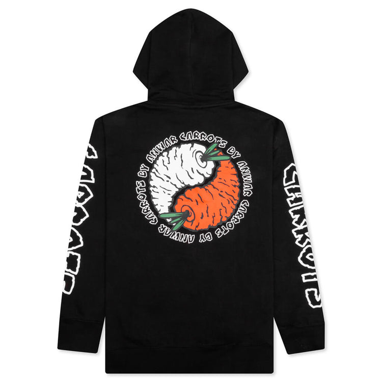 Carrots By Anwar Carrots Carrot Yang Zip Hoodie Black Feature