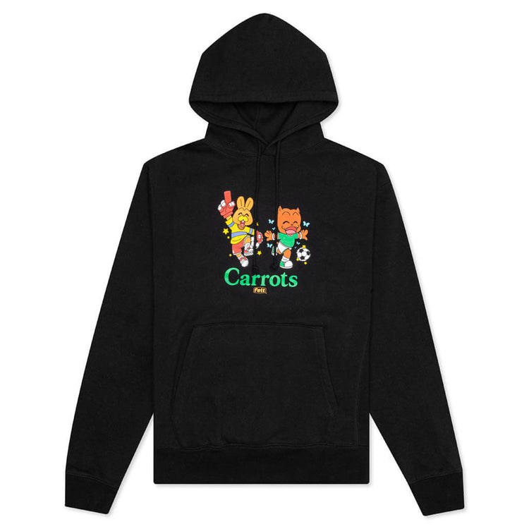 Carrots by Mascot Hoodie Black Feature