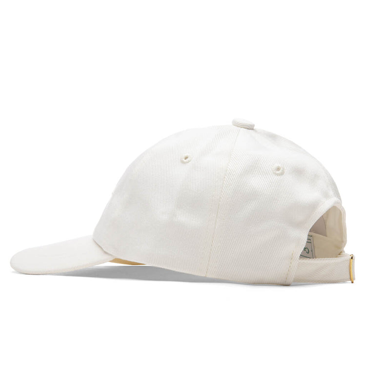 Caza Embroidered Cap - Off White – Feature display picture 3