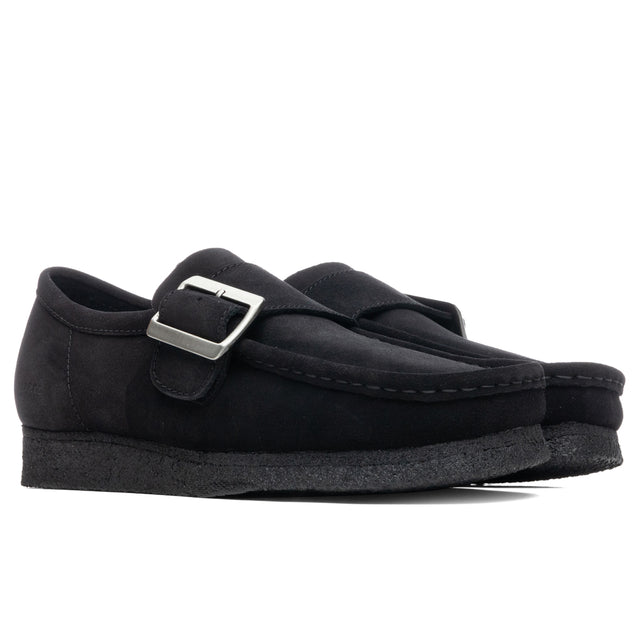 Wallabee Monk - Black Suede – Feature