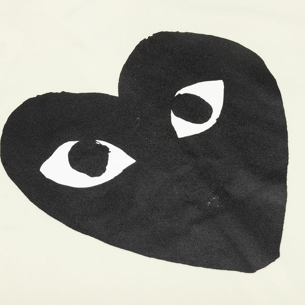 Big Black Heart Hooded Sweatshirt - Ivory – Feature