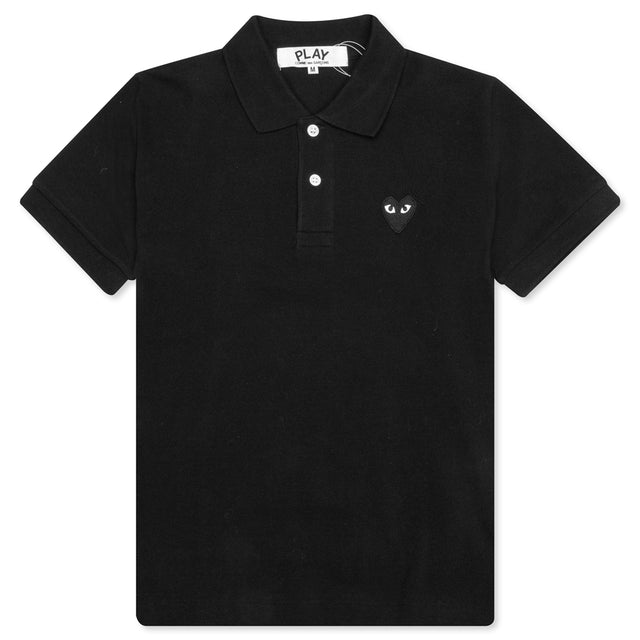 Black Emblem Women's Polo Shirt - Black – Feature