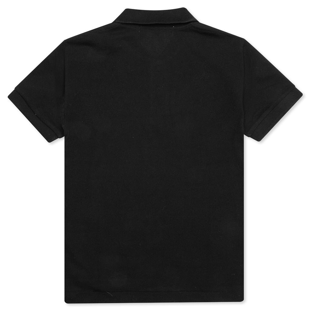 Black Emblem Women's Polo Shirt - Black – Feature