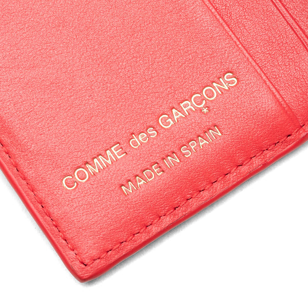 Cdg Wallet - Embossed Roots Bifold Wallet - (Red SA0641ER)