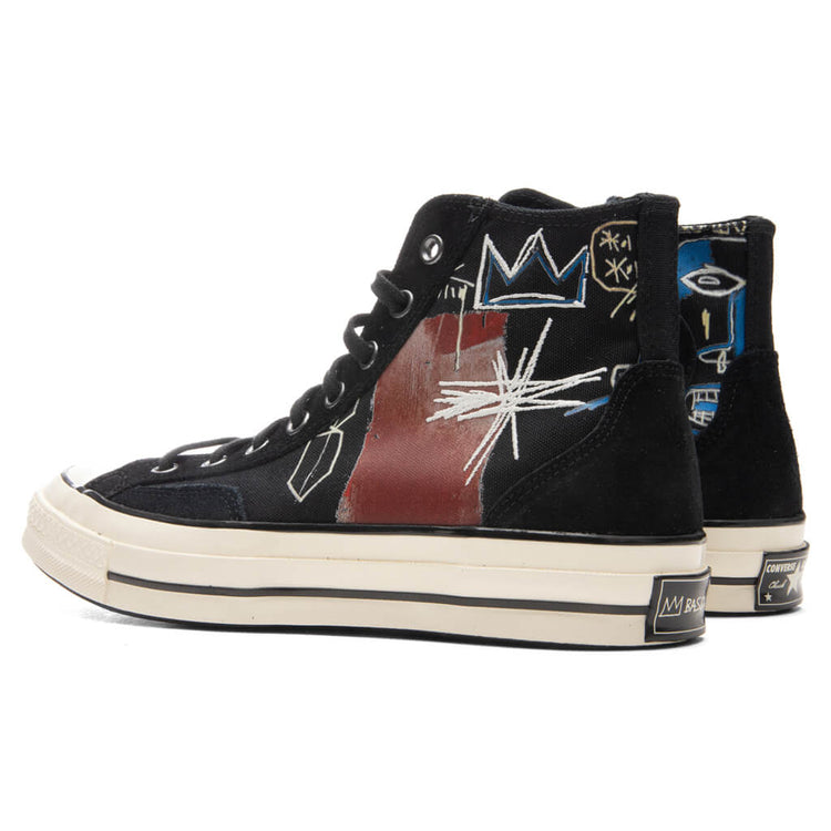 Converse x JeanMichel Basquiat Chuck 70 Hi Black/Multi/Egret Feature