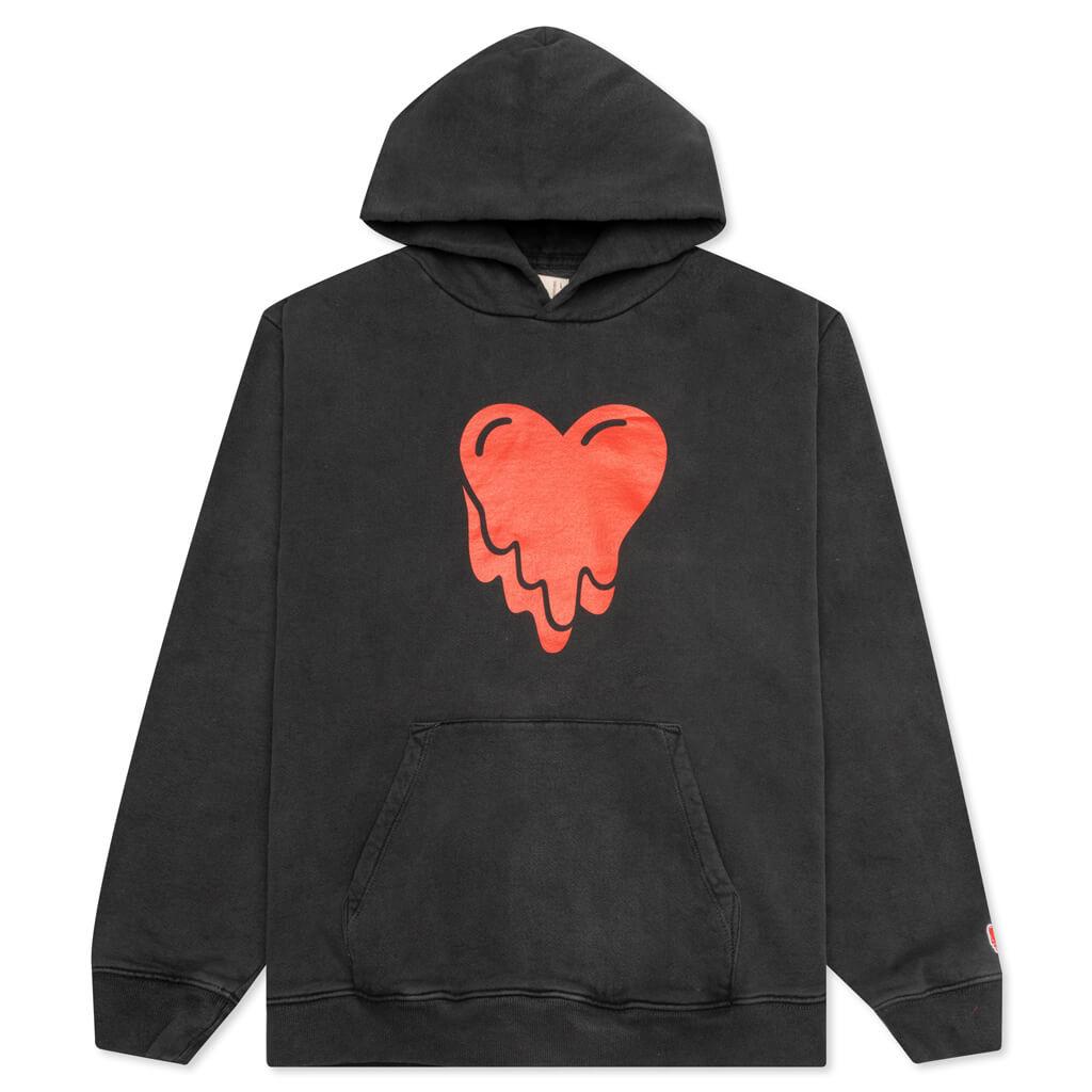 Heart Logo Hoodie - Charcoal – Feature