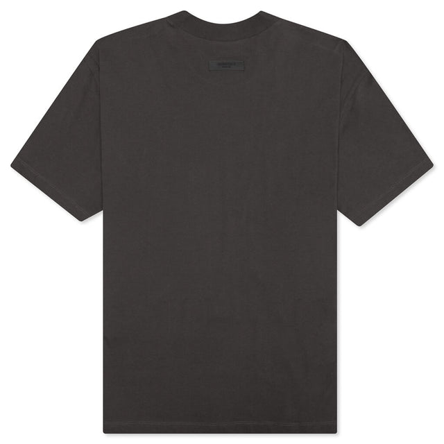 Essentials S/S Tee - Off-Black – Feature