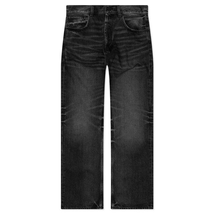 Mops / 5 Pocket Denim Pants (Black)