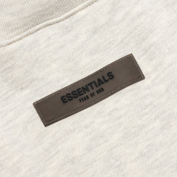 Essentials Core Relaxed Crewneck - Light Oatmeal – Feature