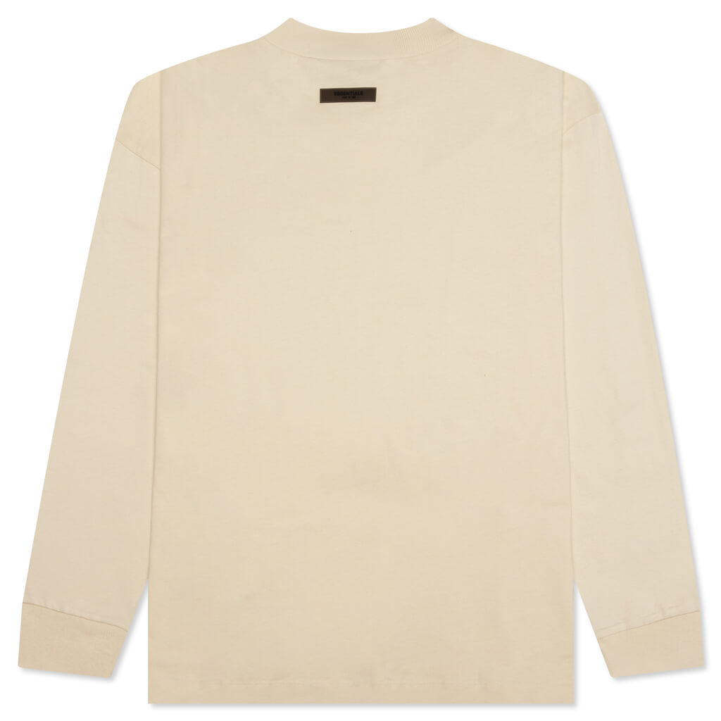 Essentials L/S Tee - Egg Shell – Feature