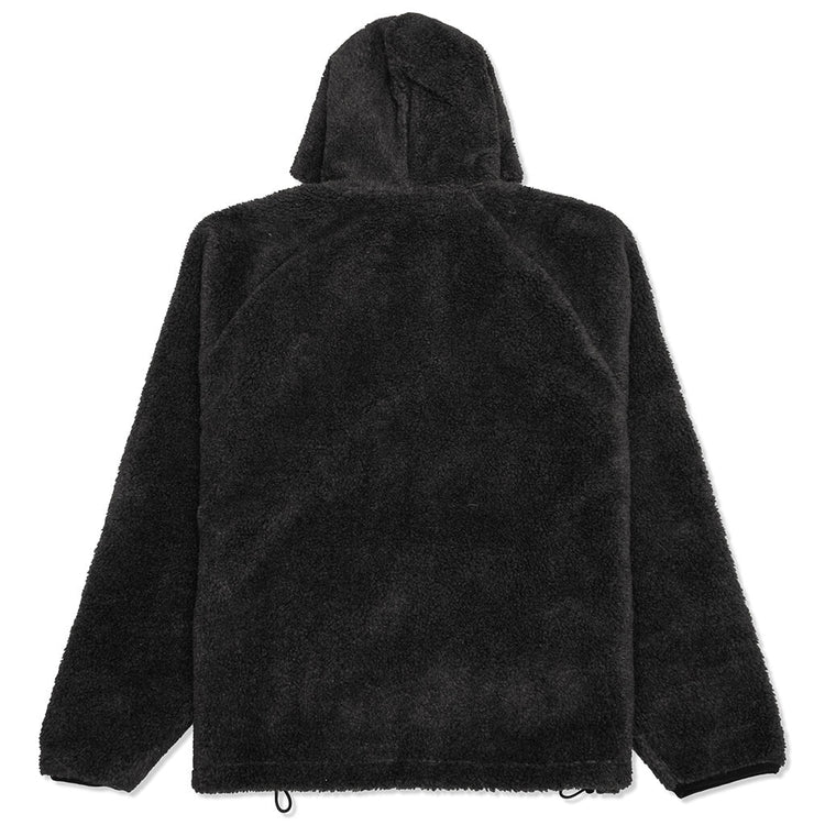 Essentials Polar Fleece Half Zip Hoodie - Iron – Feature