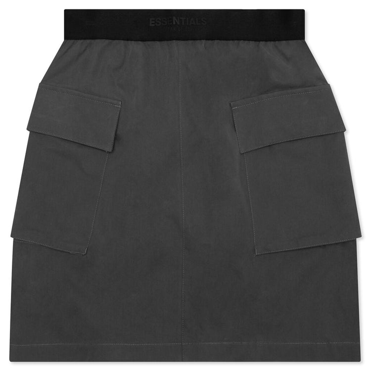 Essentials Women's Cargo Skirt Iron Feature