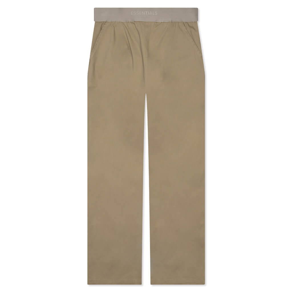 Essentials Women's Relaxed Trouser - Oak – Feature Essentials Women's Relaxed Trouser - Oak – Feature