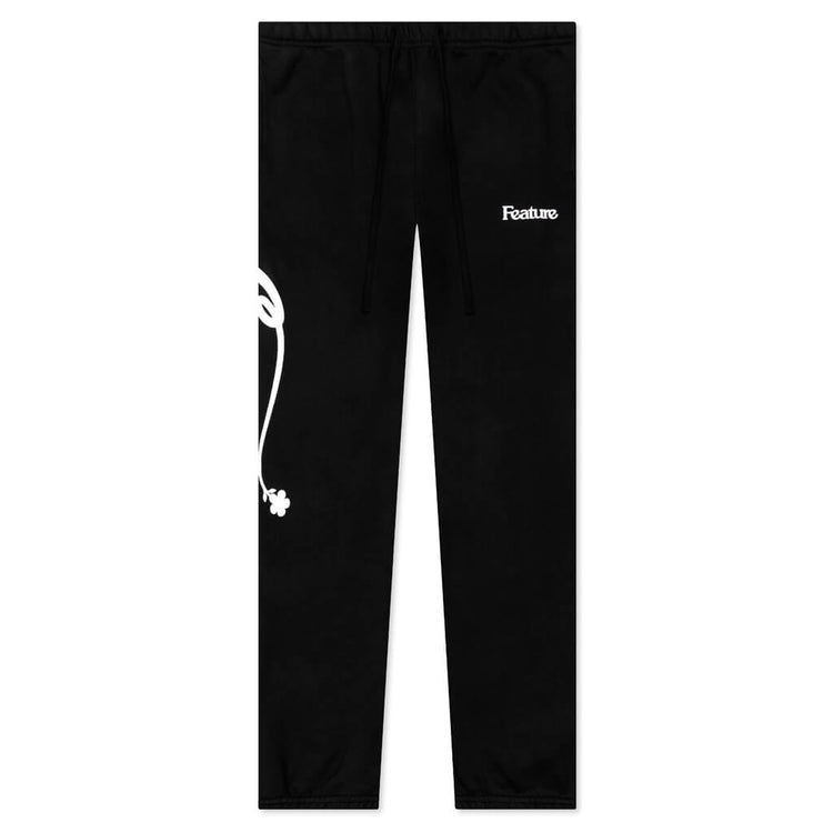 Calabasas Sweatpant 2.0 Black Feature