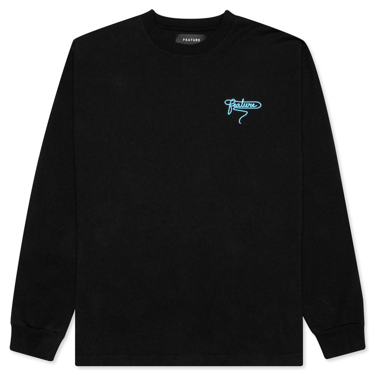 Ficasso L/S Tee - Black – Feature