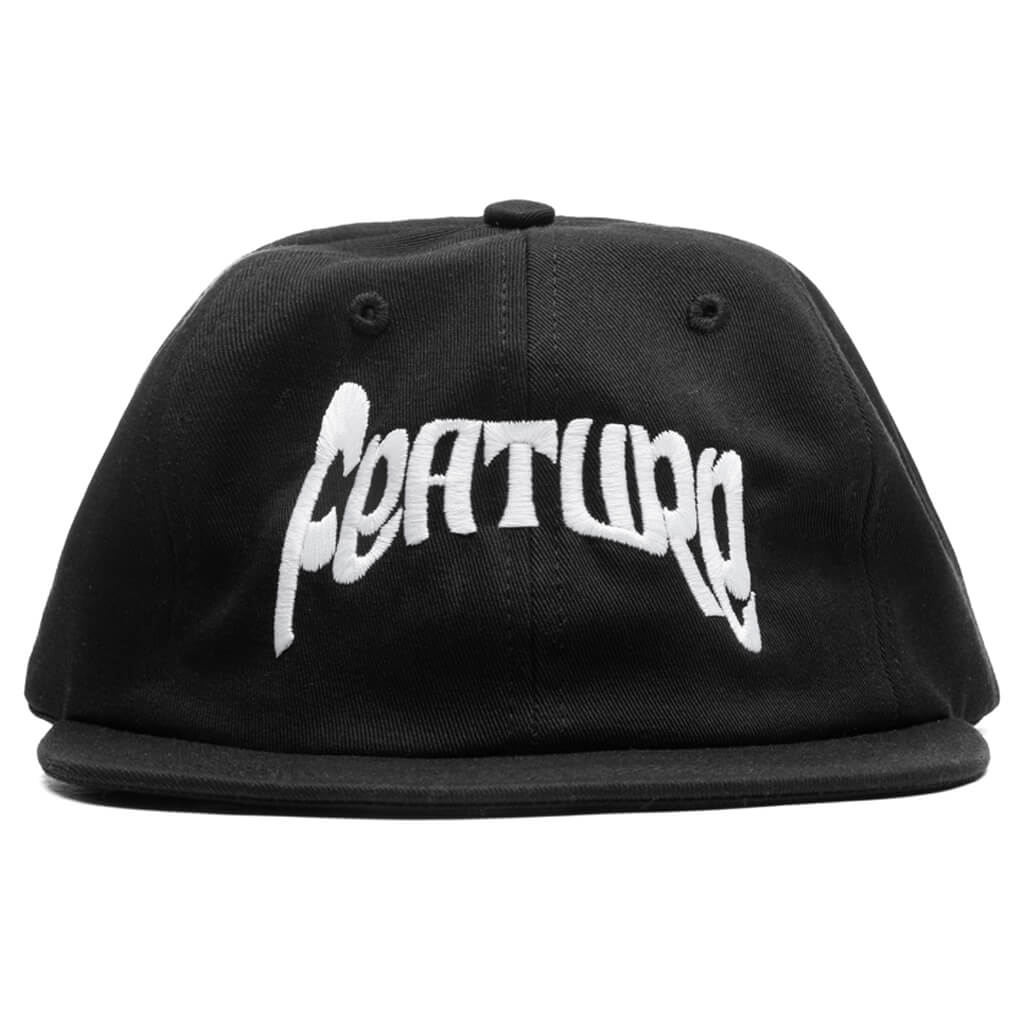 Lucid 6 Panel Hat - Black – Feature