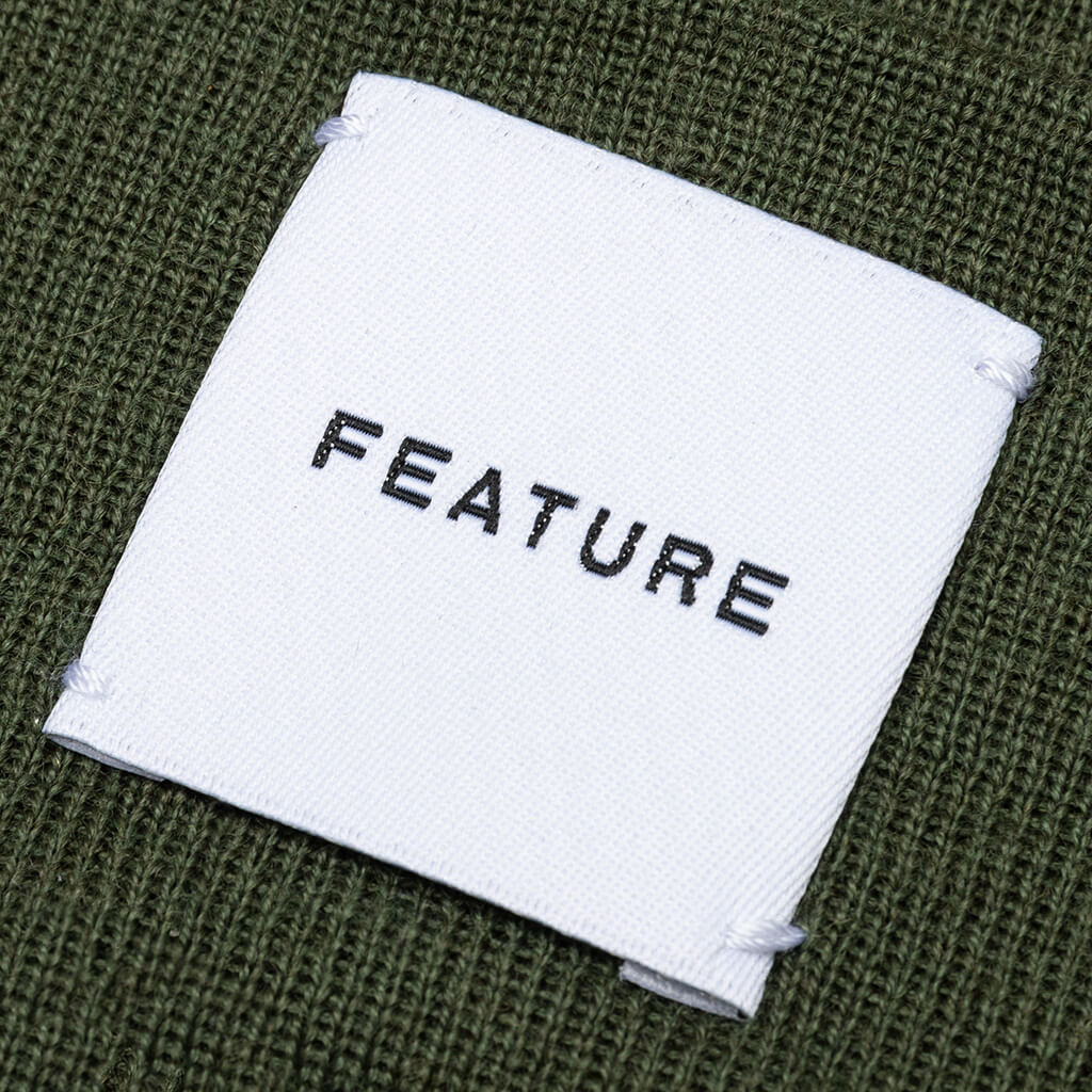 Watch Cap Beanie - Olive – Feature