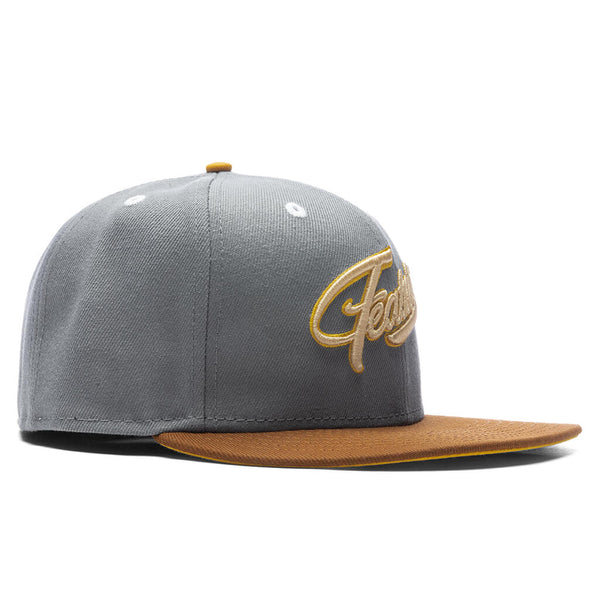 Feature x New Era Fossils Everywhere 59FIFTY Fitted - Gray/Brown