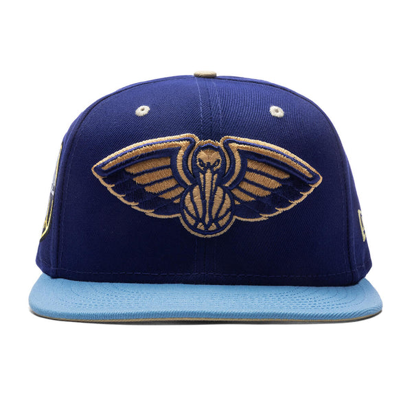 New Era Navy New Orleans Pelicans Official Team Color 59FIFTY Fitted Hat